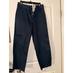 Dickies 874 Original fit Navy Frayed hem Size 32x27